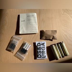 Le Labo, DS & Durga, and Ministry of Scent sample bundle